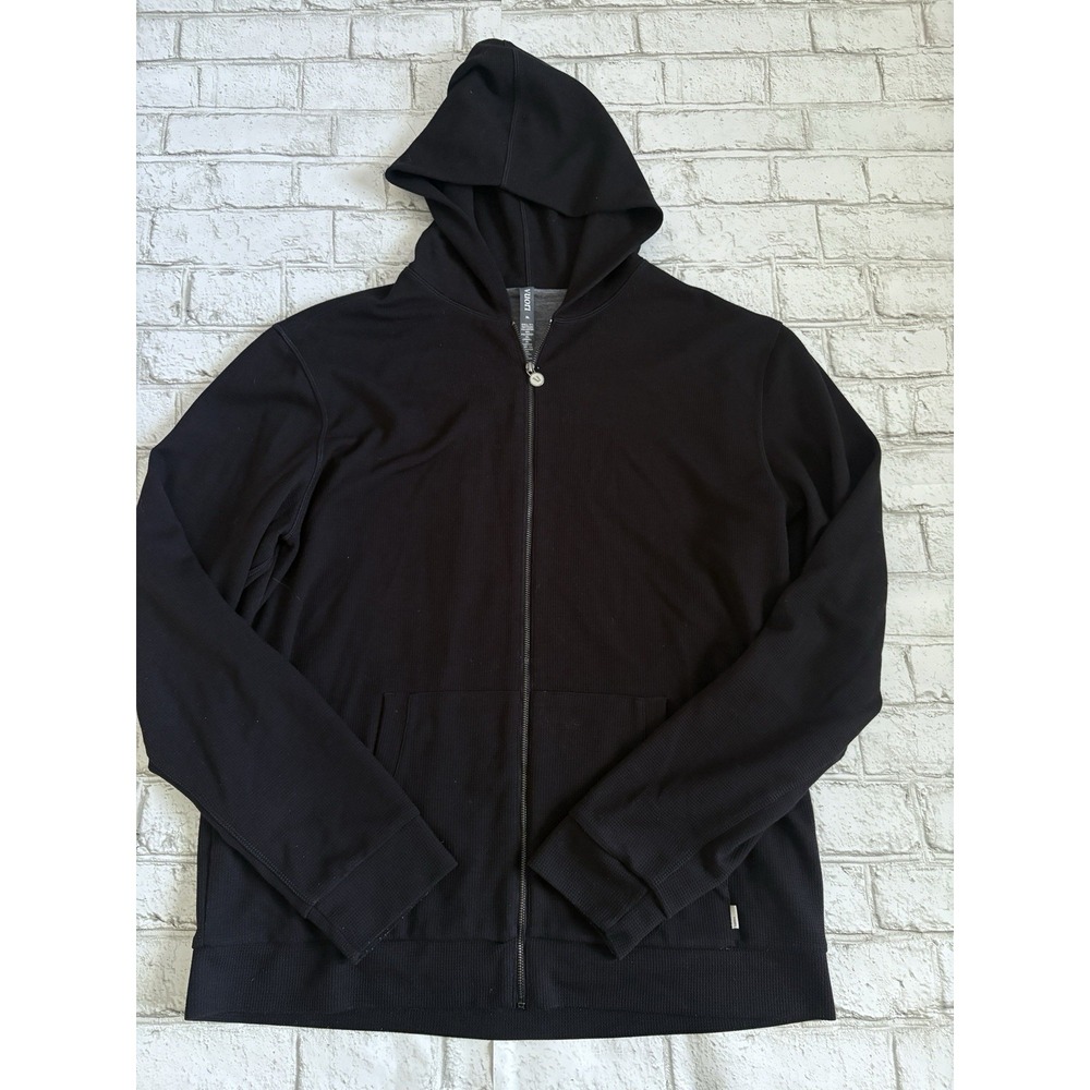 Vuori Men's Performance Waffle Zip Hoodie 2.0 Sz xL Black